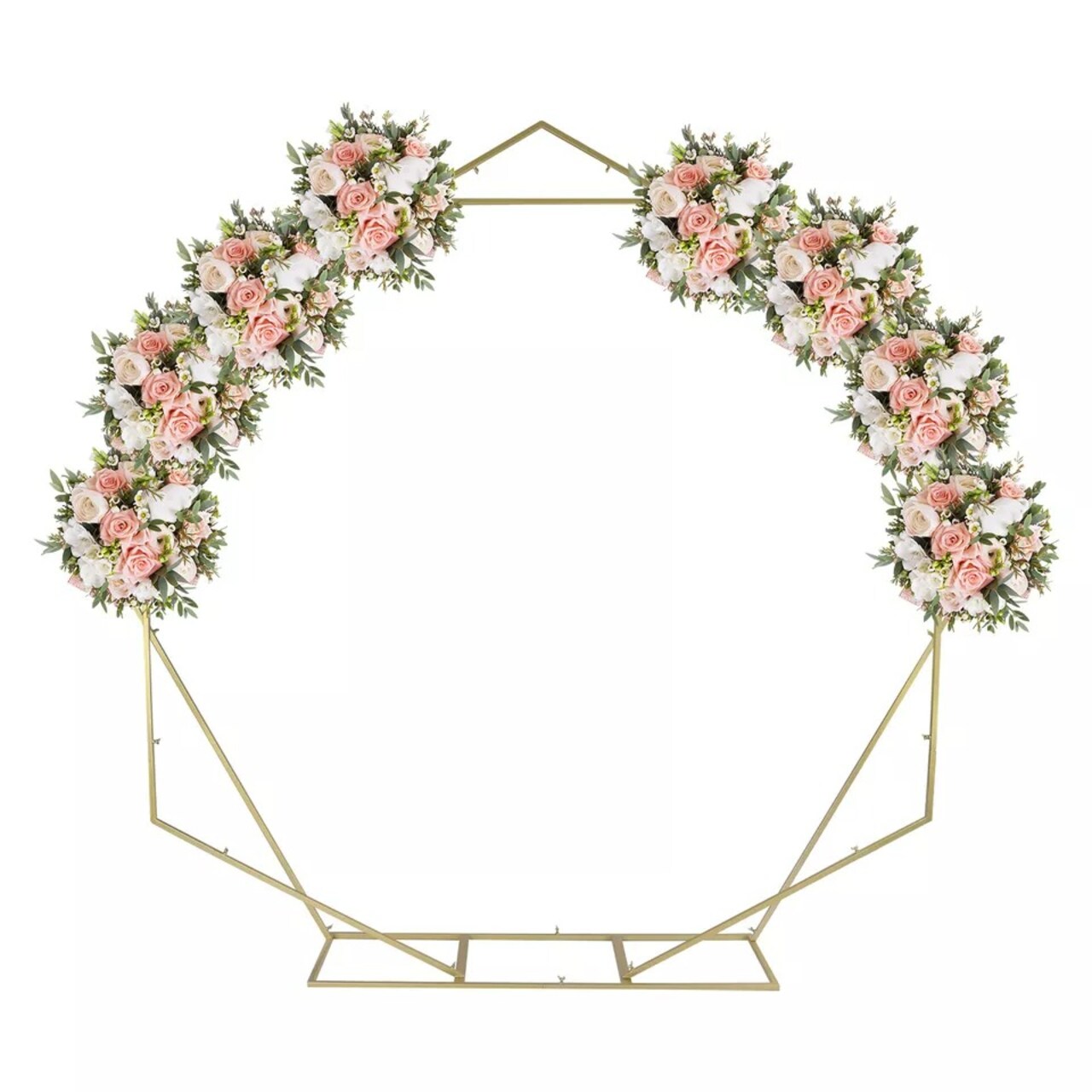 Wedding Arch Props Shaped Arch Geometric Shelf Party Stage Backdrop Flower Arch